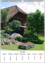 Kalender: 2008 Juli