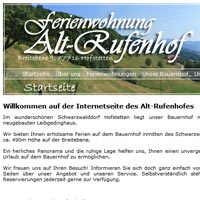 Ferienwohnung Alt-Rufenhof