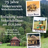 Flyer: Imkerverein Welschensteinach